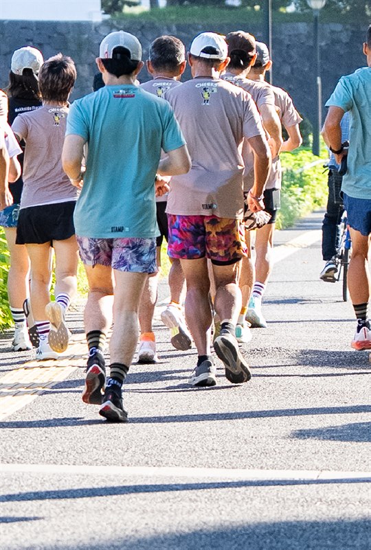 Beginner run session